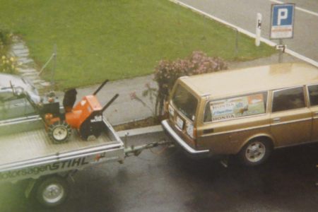 Volvo 265 zum ziehen .ca 1980 .JPG